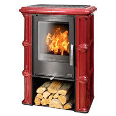 Kachlová kamna ABX Sicilia bordo